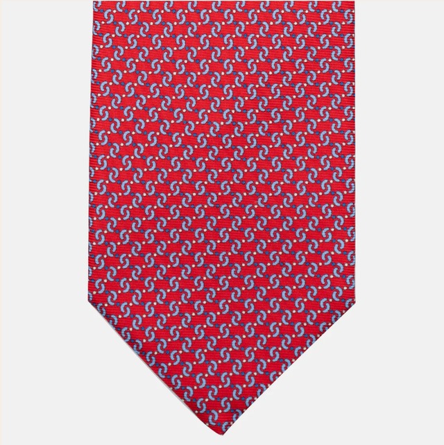 Geometric Pattern, Red - JA056669-8