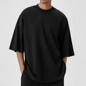 ラウンドネック半袖 Tシャツ A4056
