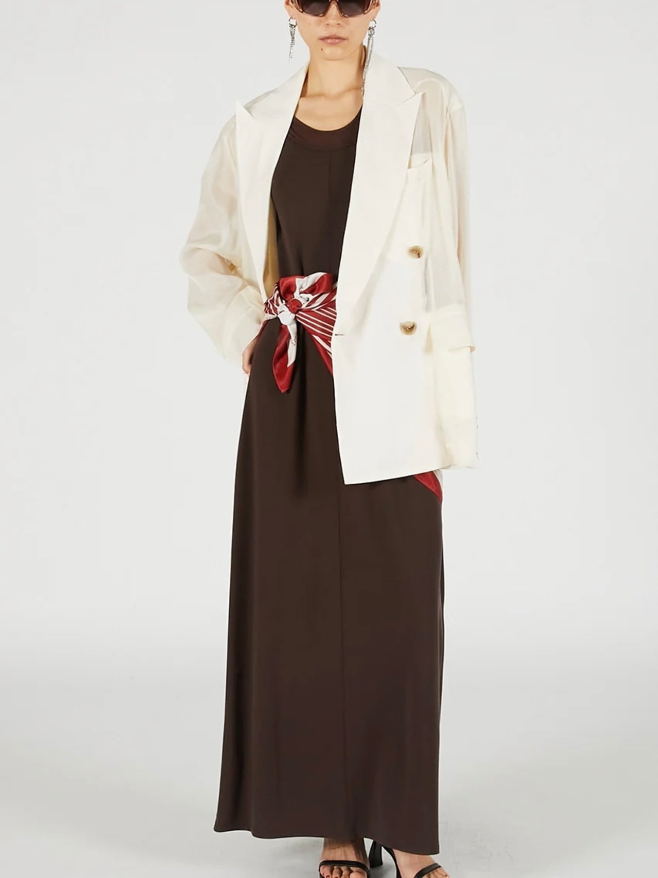 【26SS】PRANK PROJECT プランクプロジェクト / シアージャケット / Silk Blend Sheer Jacket - 4