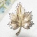 SARAH COV. メープルリーフのブローチ　ヴィンテージブローチのセール通販  10019B