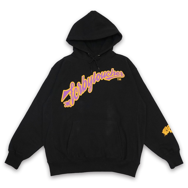 T.C.R CREW  PULLOVER HEAVY OUNCE HOODIE - BLACK