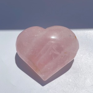 マダガスカル産ローズクォーツ ハート型84◇ Rose Quartz ◇天然石・鉱物・パワーストーン