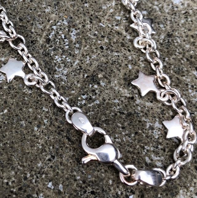 STAR JEWELRY スタージュエリー シルバー ブレスレット スターモチーフ 