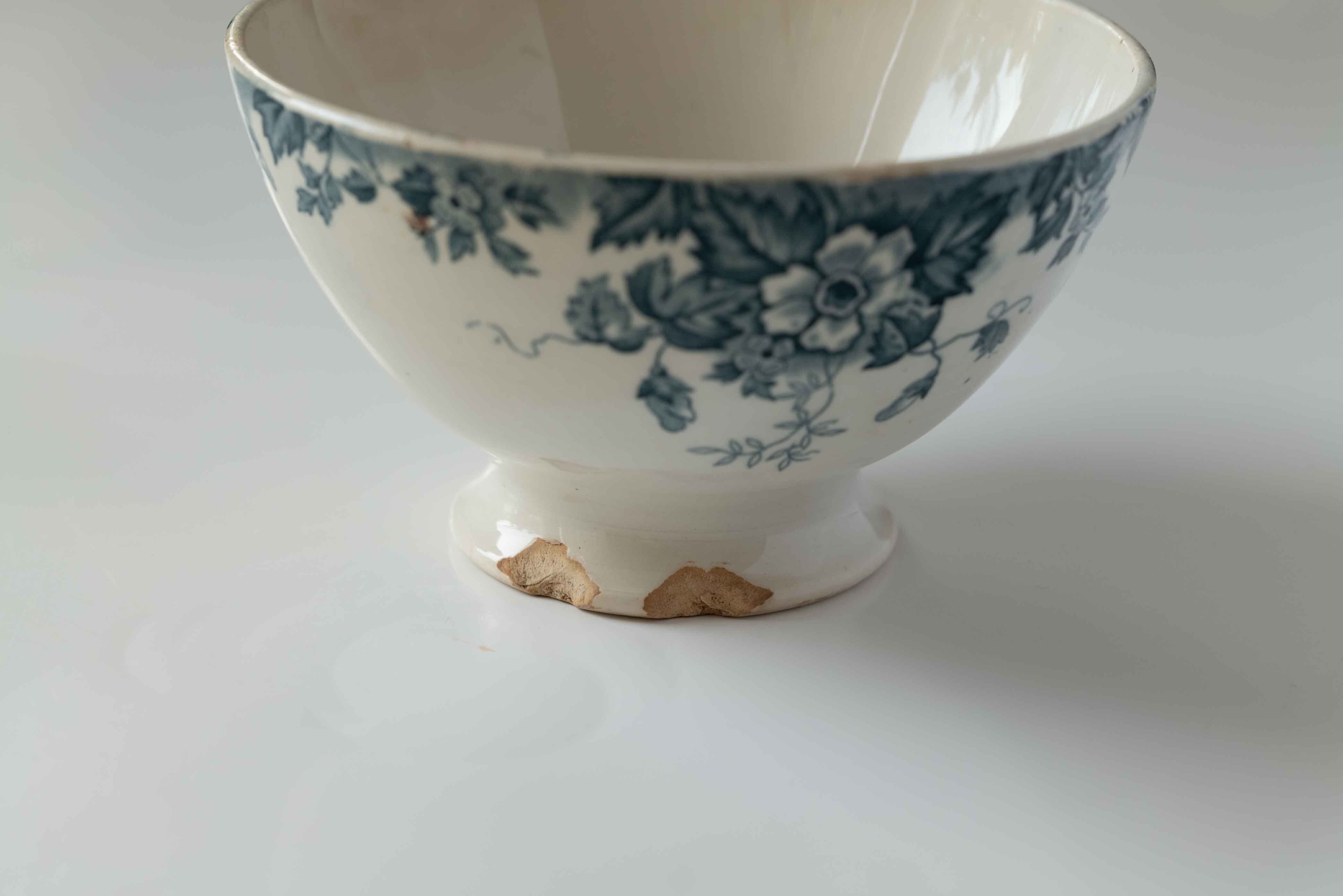 アンティーク カフェオレボウル マリールイーズ MARIE LOUISE MOULIN DES LOUPS & HAMAGE NORD