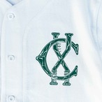 "CIX BONE-LOGO"Baseball Shirts white
