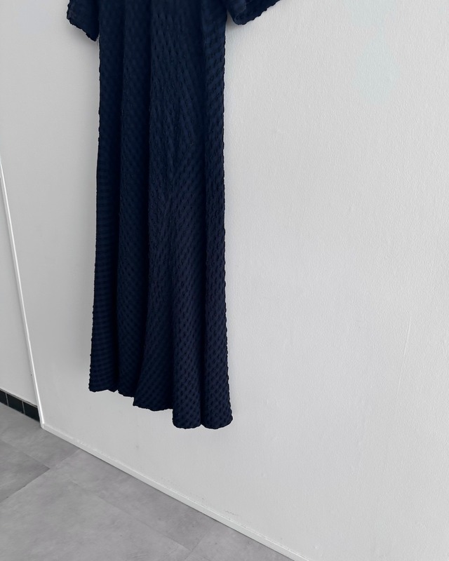 JIL SANDER　TEXTURED WEAVE DRESS