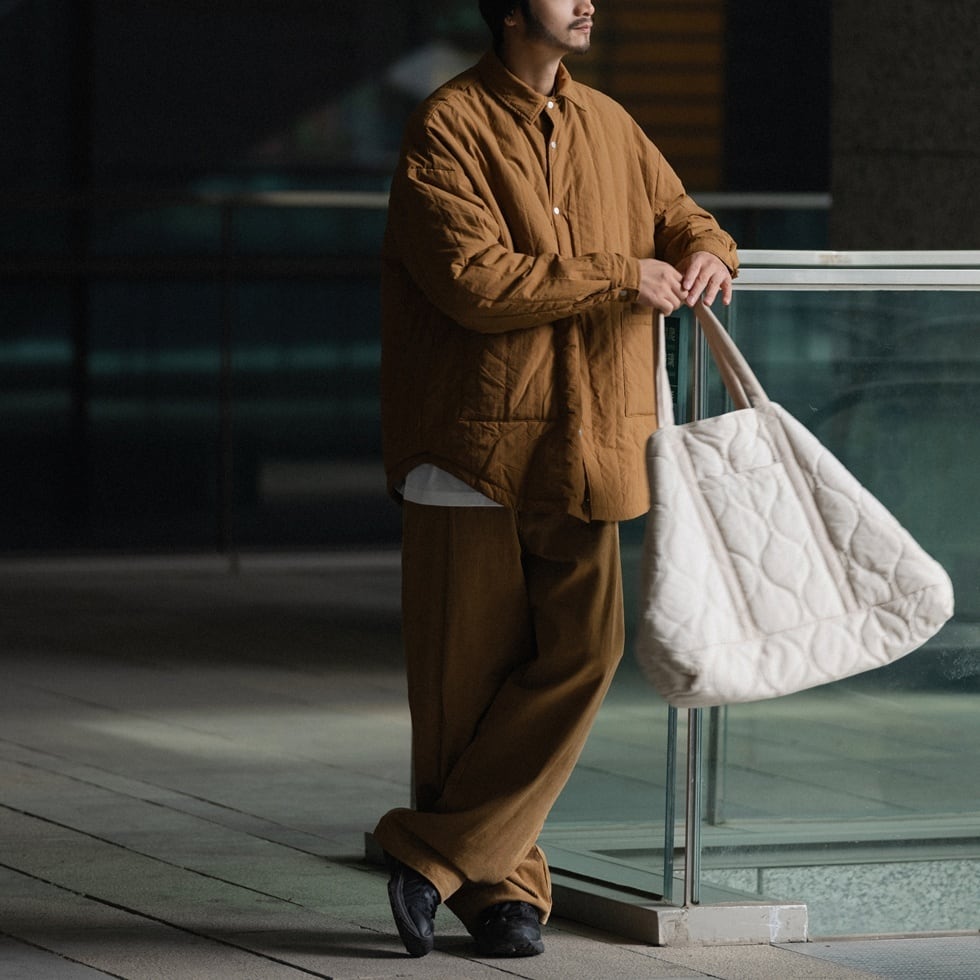 リバーシブル ライトパデット シャツブルゾン a-0430 - | PATH