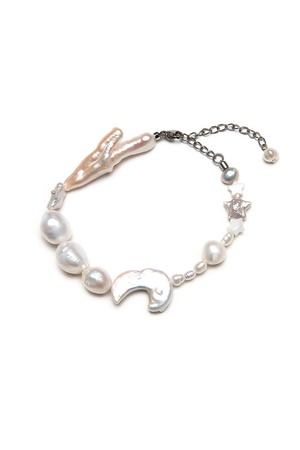 [JOLIE LAIDE] Natural pearls mix bracelet (order-made) 正規品 韓国ブランド 韓国通販 韓国代行 韓国ファッション jolielaide Vintage Lover Club 日本 店舗
