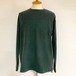 Warm Stretch Crewneck Cut & Sewn　Green