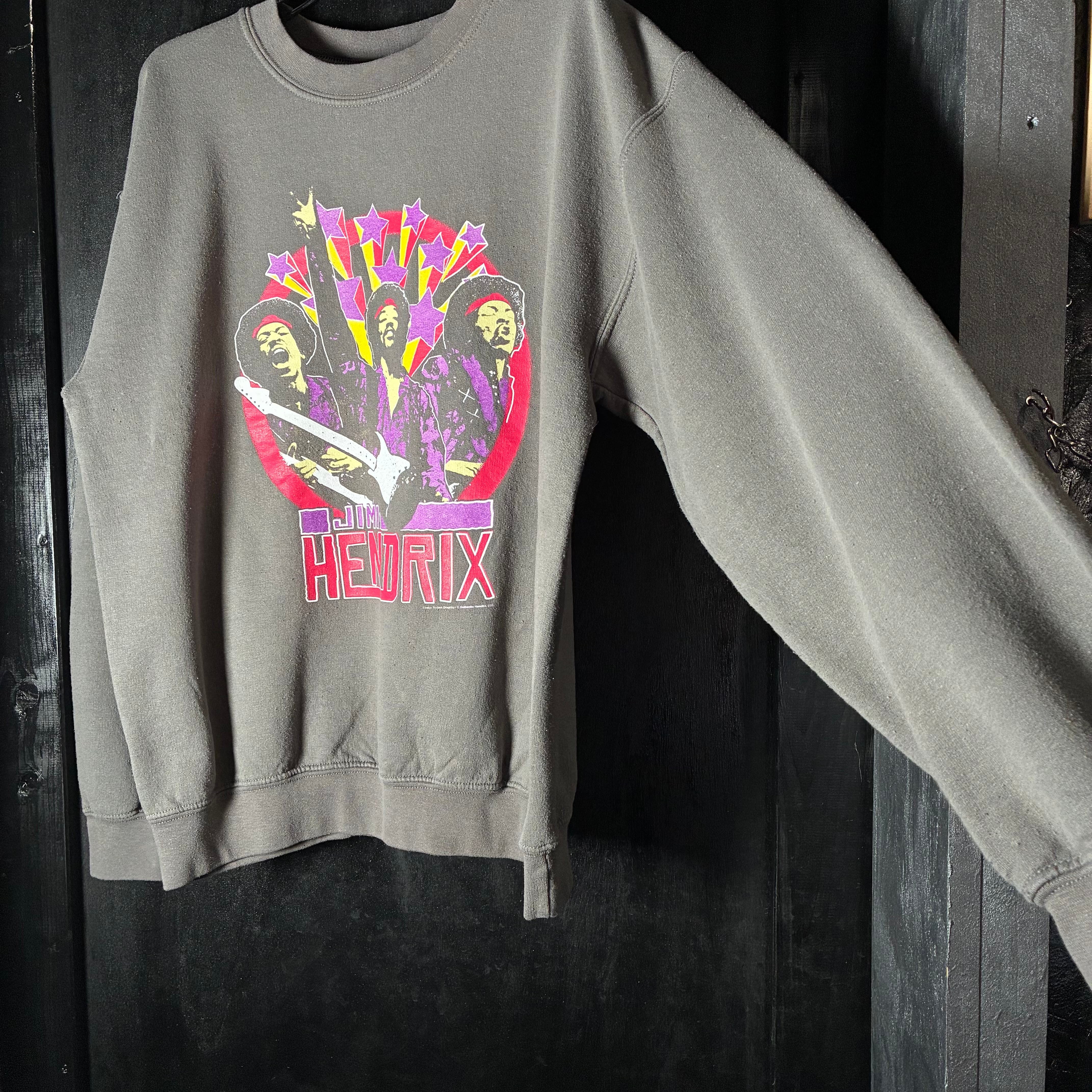 JIMI HENDRIX バンドスウェット　ジミヘン　グレー　M JIMI HENDRIX バンドスウェット ジミヘン グレー M | 古着屋 the