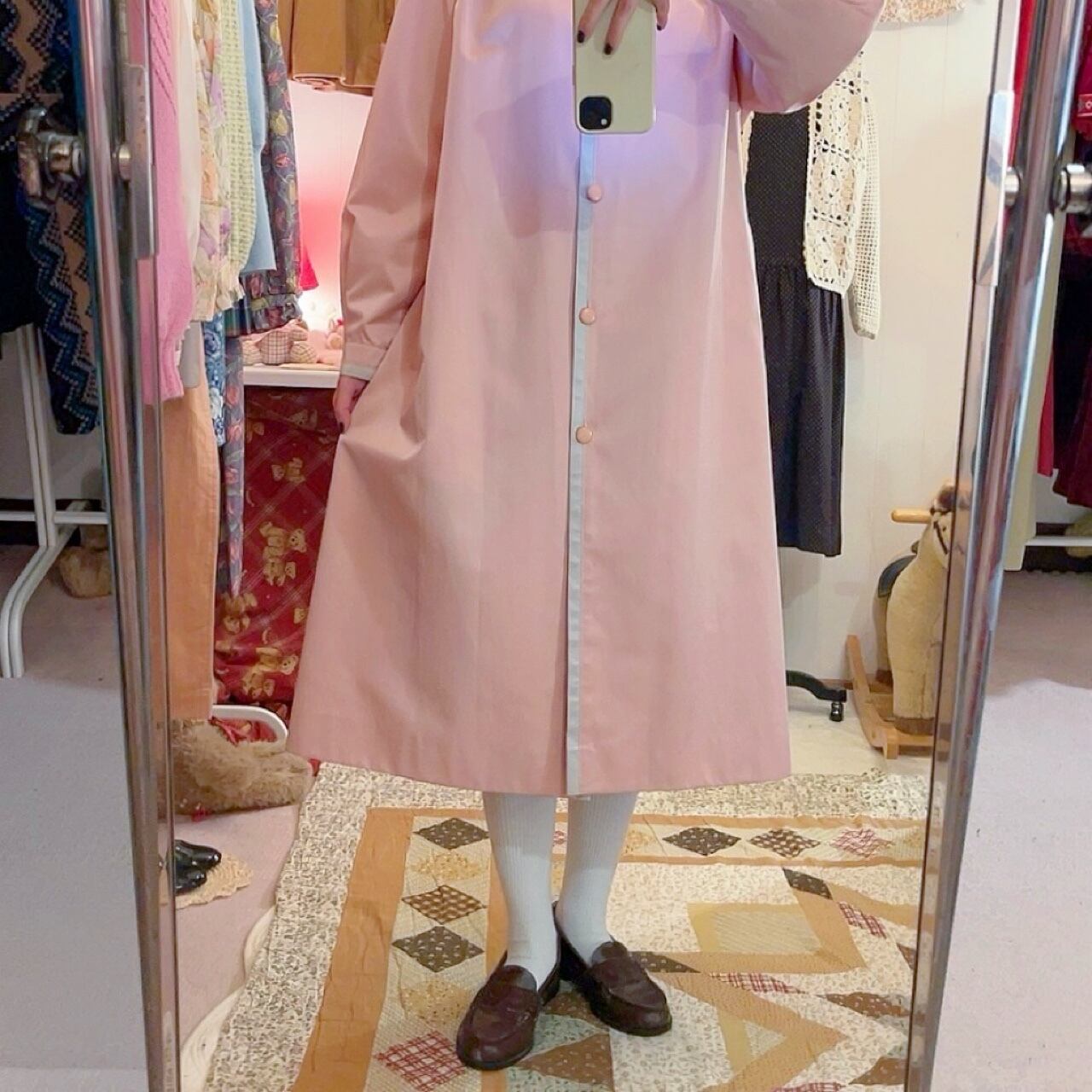 SANYO / blossom pink spring coat