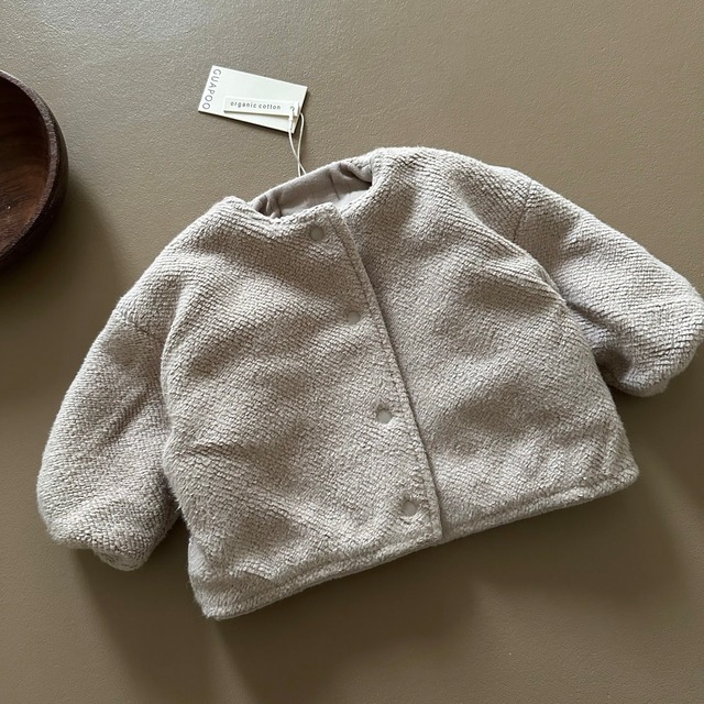 【GUAPOO】LIAM REVERSIBLE JACKET CREAMY SILK