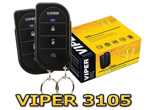 VIPER3105V バイパー 3105V ショックセンサー内蔵セキュリティー