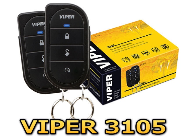 VIPER3105V バイパー 3105V ショックセンサー内蔵セキュリティー