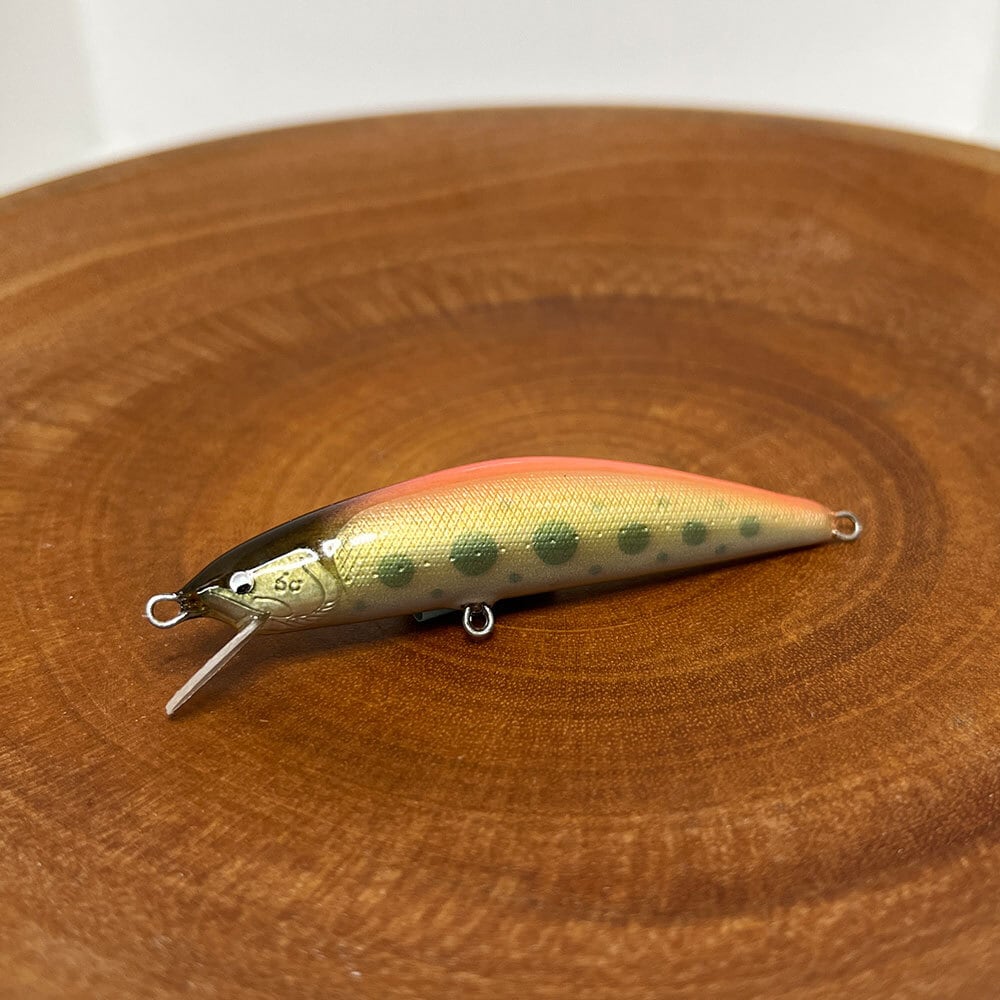 バルサハンドメイドミノー鱒丸60F #もものすけ | 鱒丸 Design Work's