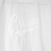 Drip logo T shirts -White- white