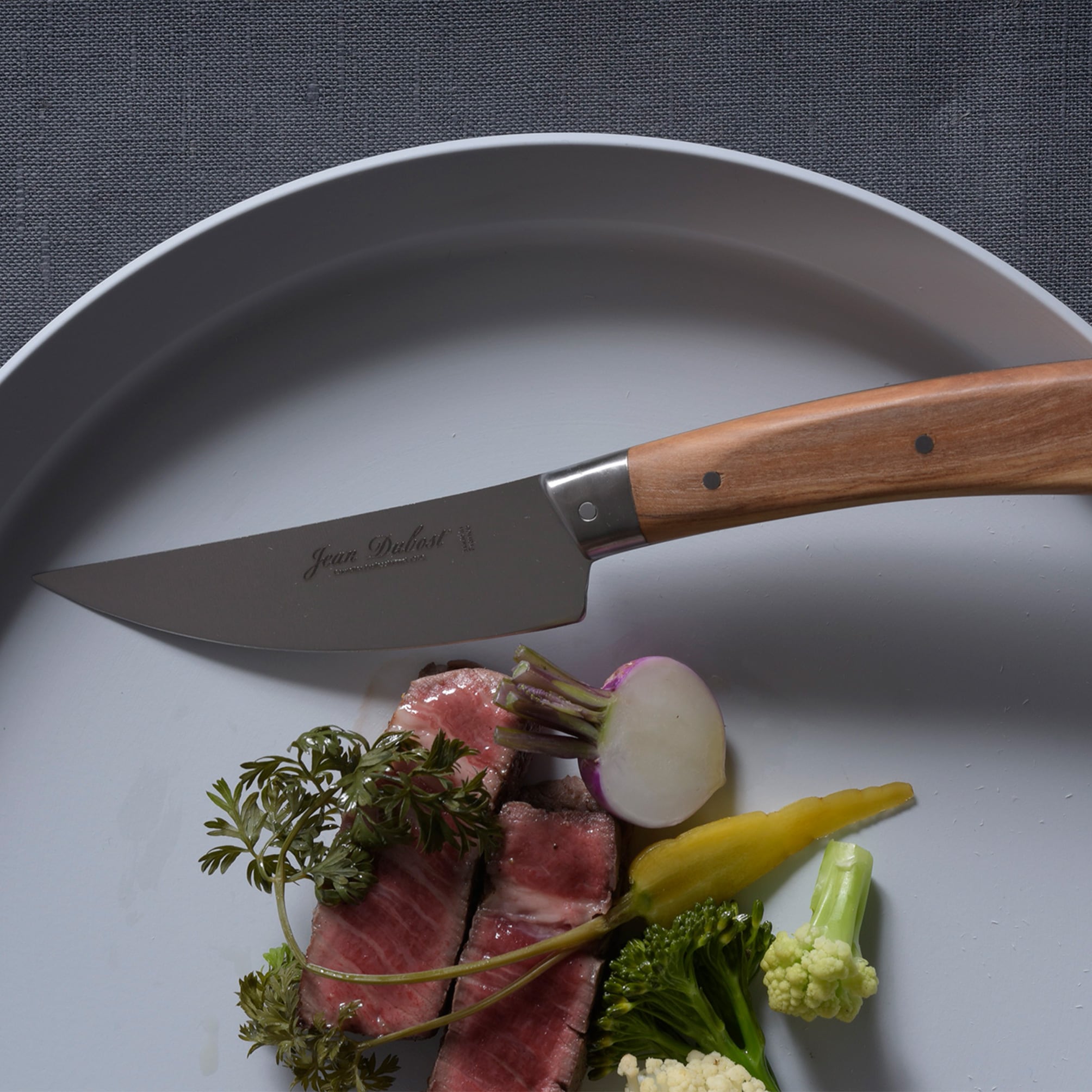 ジャンデュボ ステーキナイフ ビストロノミー オリーブ | ザッカ