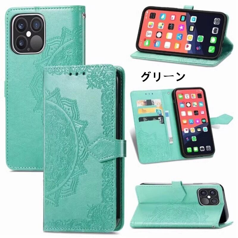 iPhone Pro MAX ケース6.7インチ 2022 グリーン 手帳型 ZENIX DESIGN TECH iphone17 ケース 手帳型 Magsafe対応 iphone Air