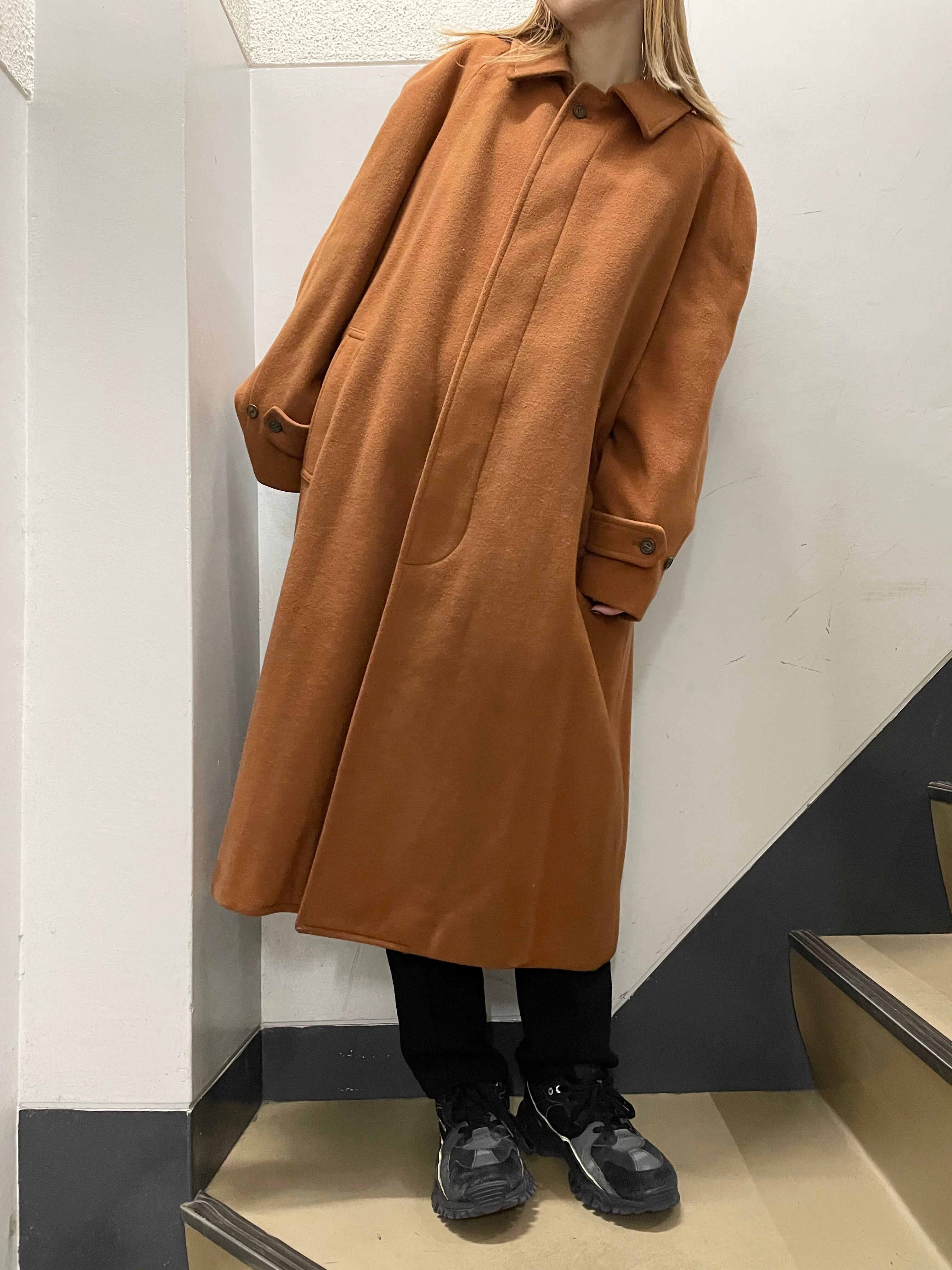 90's LANIFICIO TEXCO カミシア×ウール コート | 古着屋 Boogie