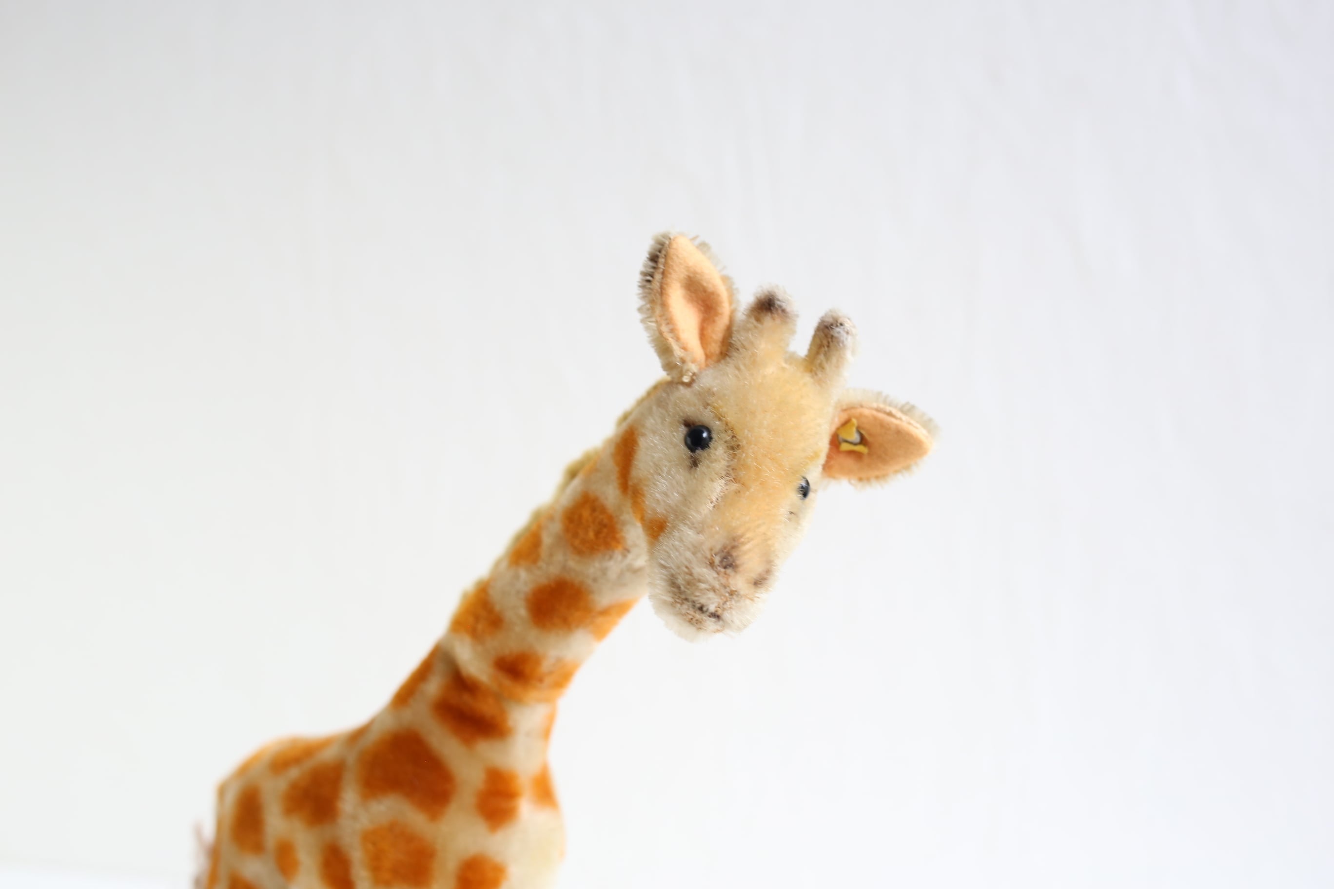 ドイツ ヴィンテージ Steiff シュタイフ キリン 『giraffe』高さ約34cm