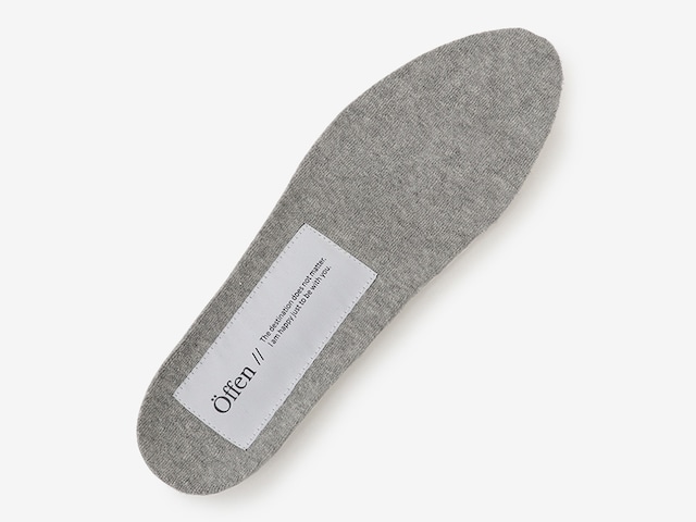 round-hi insole / GRAY