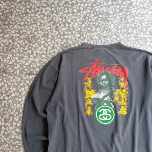 STUSSY / 00’s Kids photo ls Tee size L