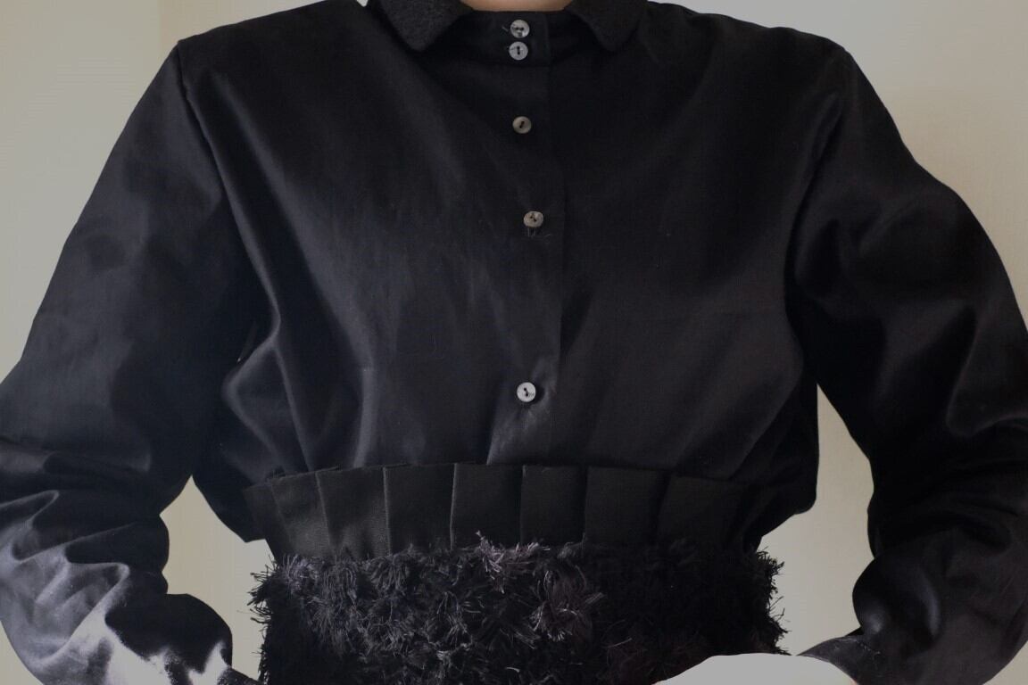 タックスカートとベルトのセット CL-068(WH)