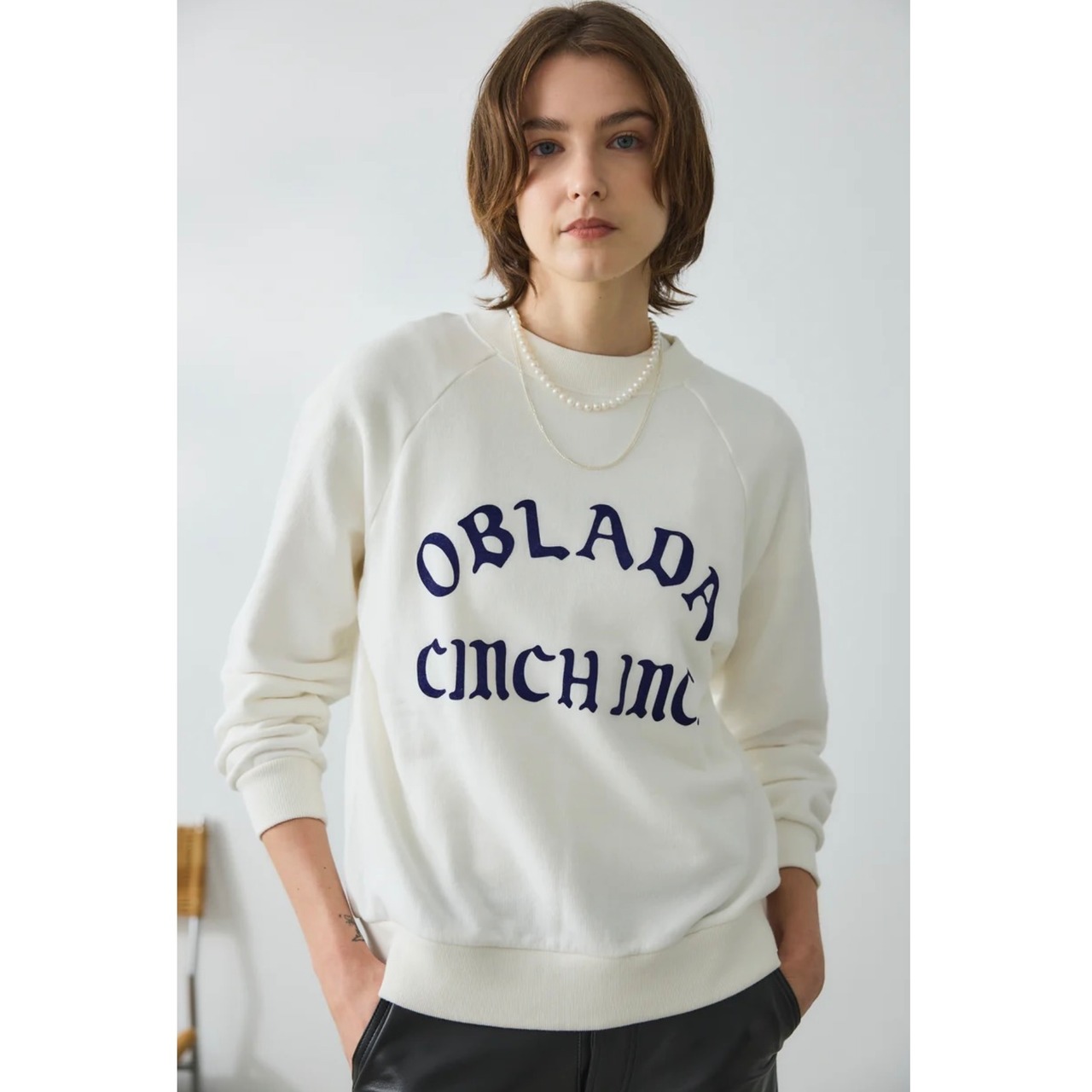 Oblada OBLADA CINCH LOGO SWEAT