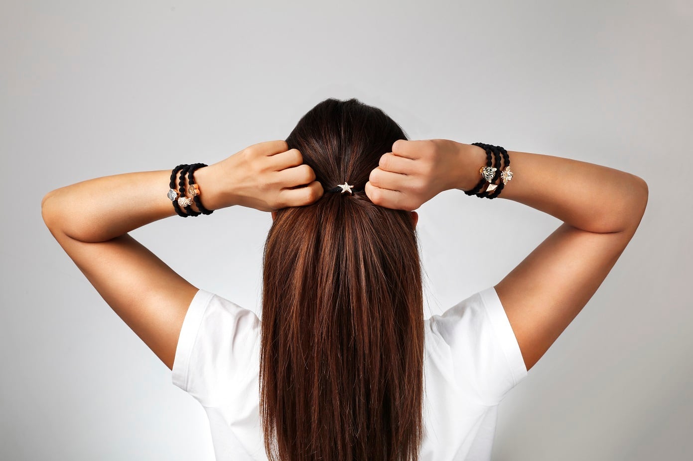 Metallic Gold Star Olive Green_M-2-045