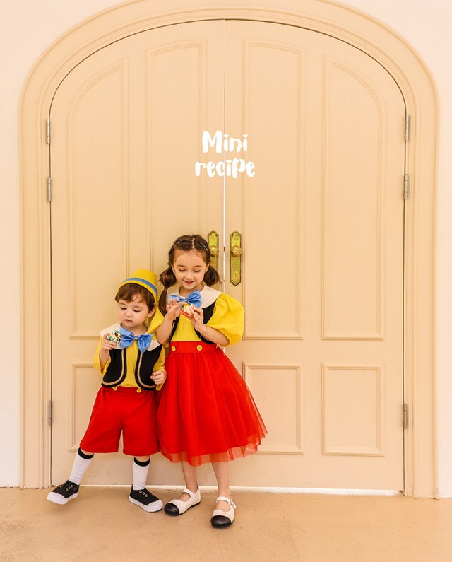 【即納】<mini recipe>  Pinocchio girl dress