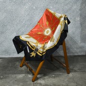 Monte Rienco pattern silk scarf
