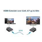 Formosa Japan 4K HDMI エクステンダー 60m 延長器 HDMI to RJ45 to HDMI ２個セット IF-HDMI-EX