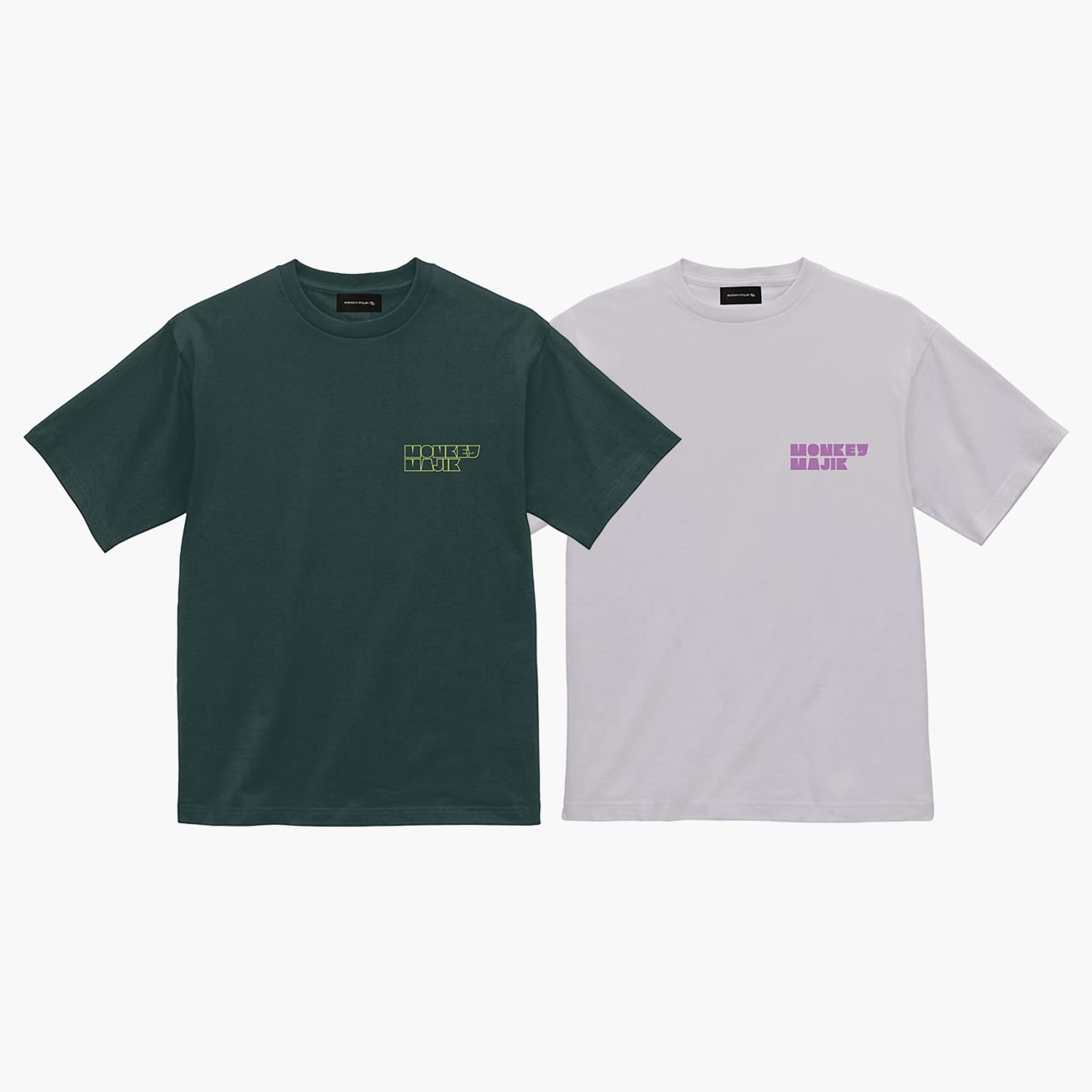 FANTASTICS buddixロングスリーブTシャツ【M】サイズ　グリーン ワンポイントロゴTシャツ（2色・S/M/L/XL） | MONKEY MAJIK