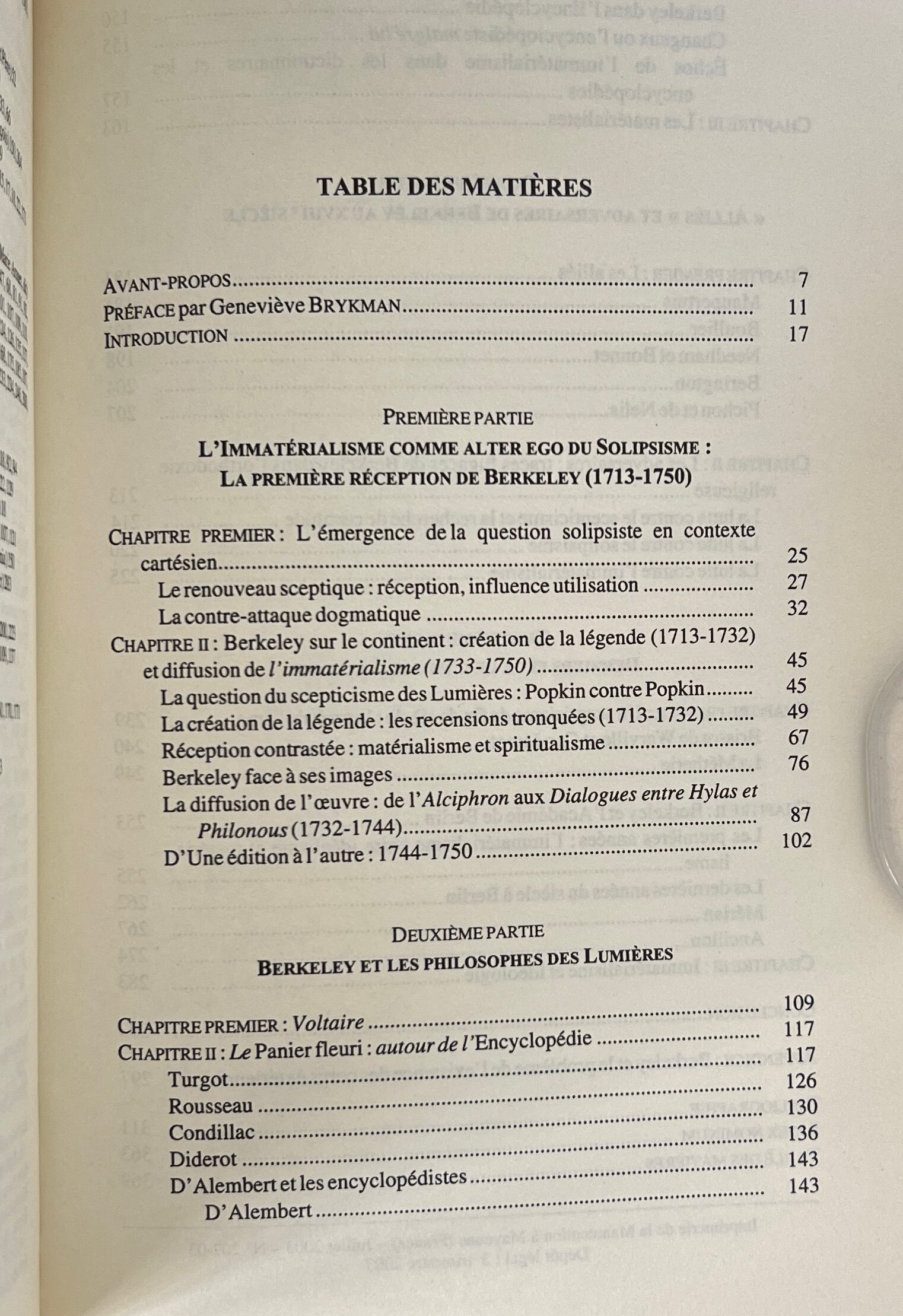 Berkeley Au Siecle Des Lumieres: Immaterialisme Et Scepticisme Au Xviiie Siecle <Bibliotheque D'histoire De La Philosophie> / Sebastien Charles / Vrin