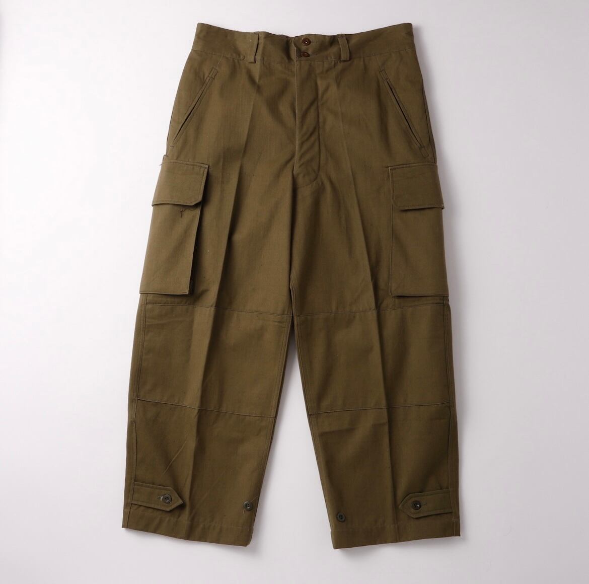 未使用】M-47 後期 FRENCH MILITARY HB GARGO PANTS Dead stock