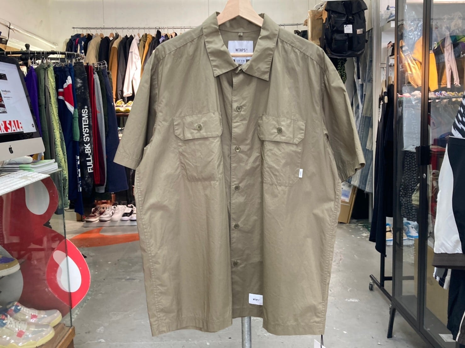 21SS WTAPS JAM SS OLIVE XL