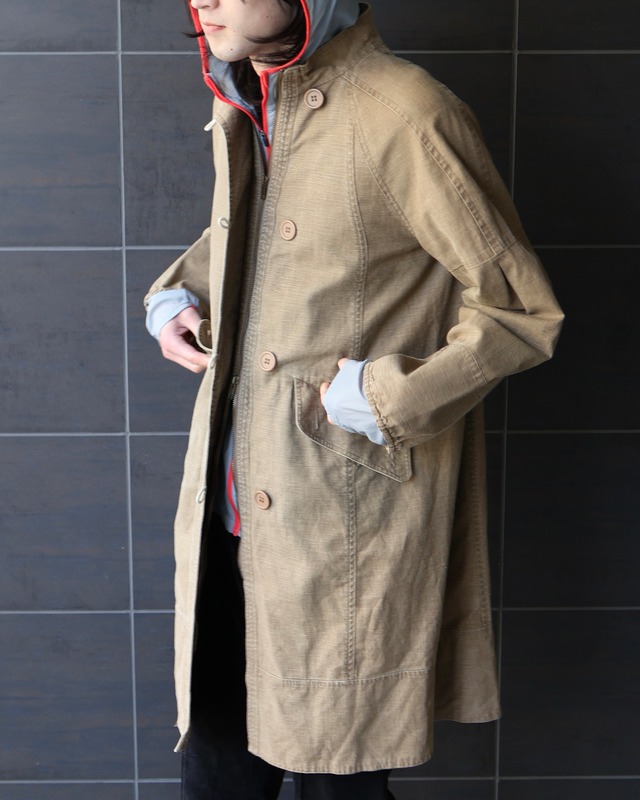 middle length double zip-up blouson