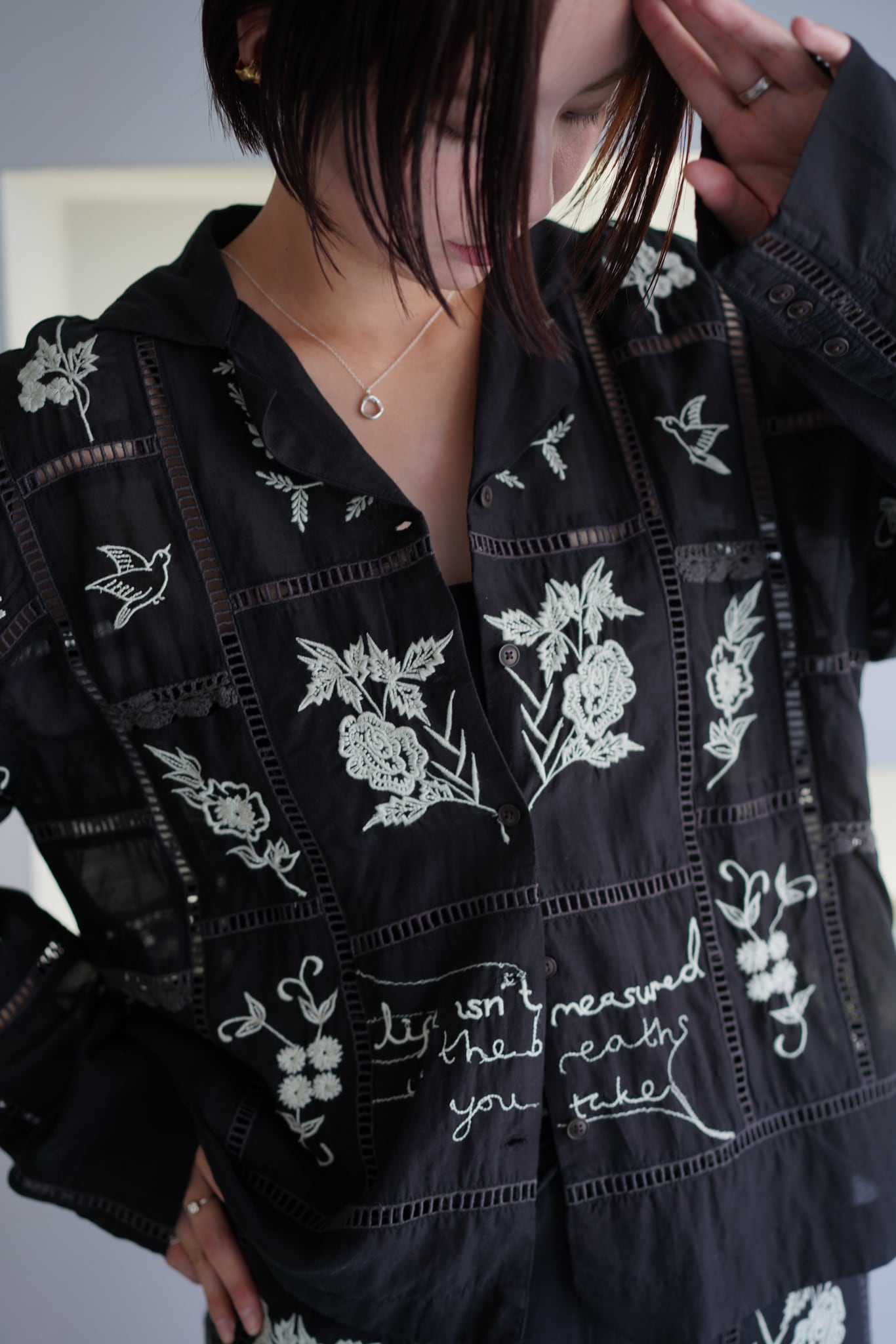 TODAYFUL Embroidery Patchwork Shirts エンブロイダリーパッチ TODAYFUL Embroidery Patchwork Shirts エンブロイダリーパッチ