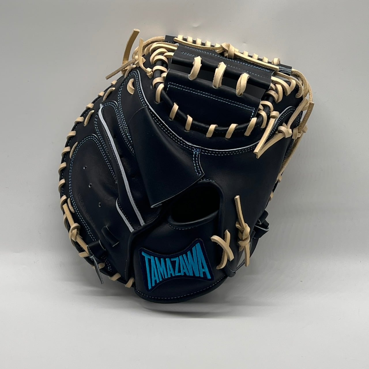 【硬式】玉澤 キャッチャーミット DELUXE TKC-HA2DX ウインドバックⅢ(本体:ネイビー 紐:キャメル)タマザワ