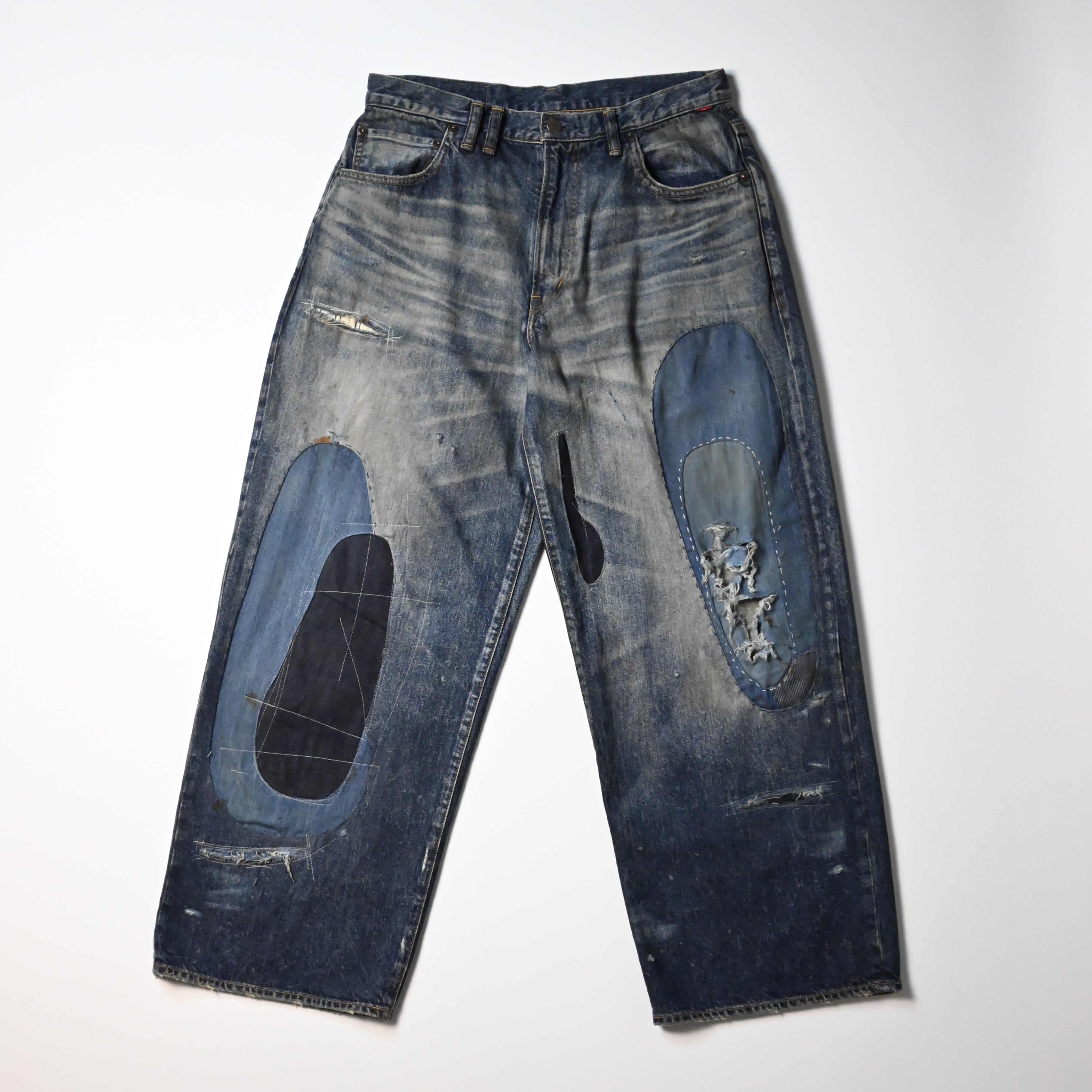 ANACHRONORM / REMAKED WIDE 5P DENIM PANTS | GANKO