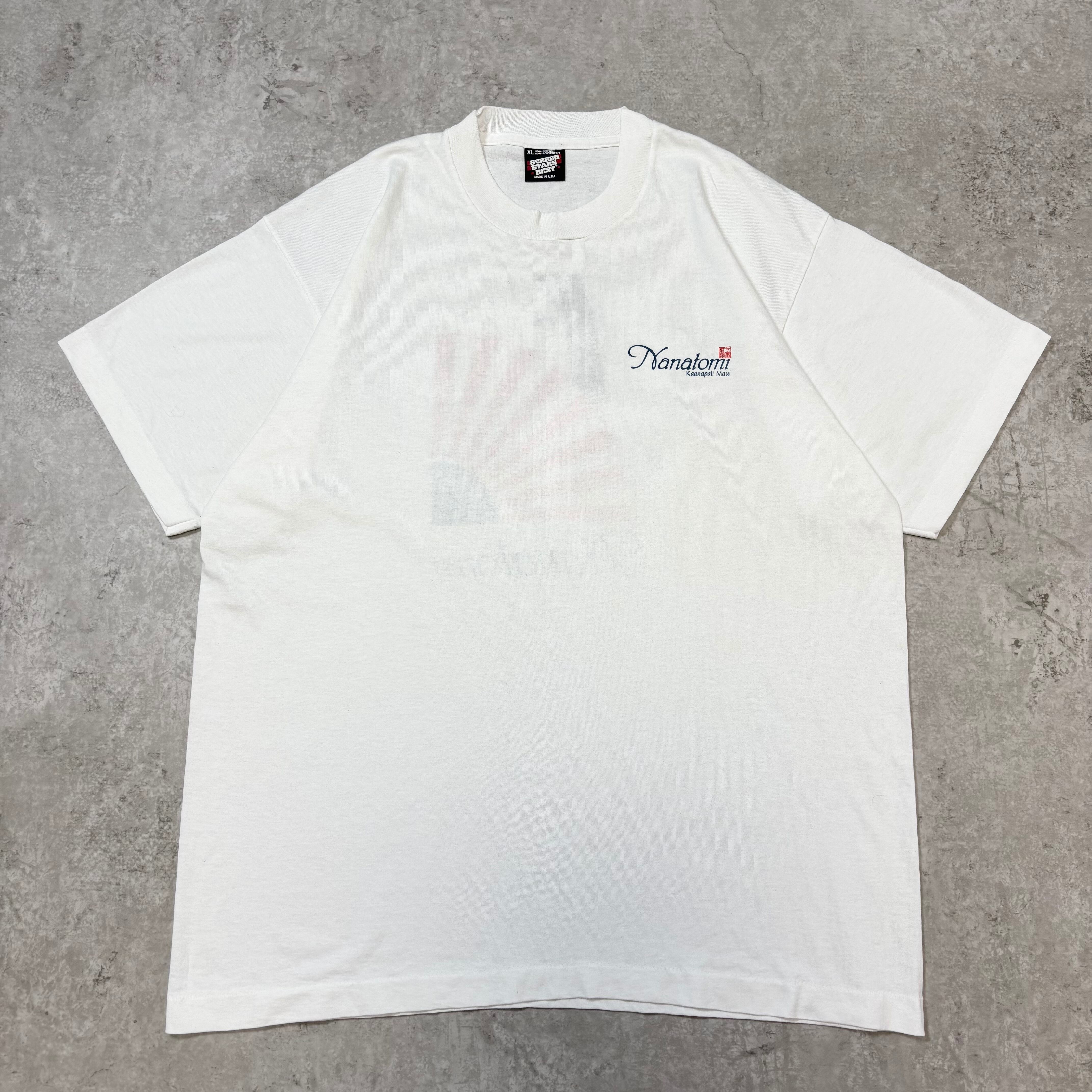 1990s "Nanatomi" S/S T-shirt / 1990年代 ナナトミ 半袖 Tシャツ アメリカ製 ホワイト 白
