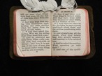 アンティーク豆本「THE GOSPEL ACCORDING TO ST. MARK」（折れ、書き込みあり） 画像13