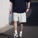 【BELLKEN】Silhouette Athleisure Cropped Shorts