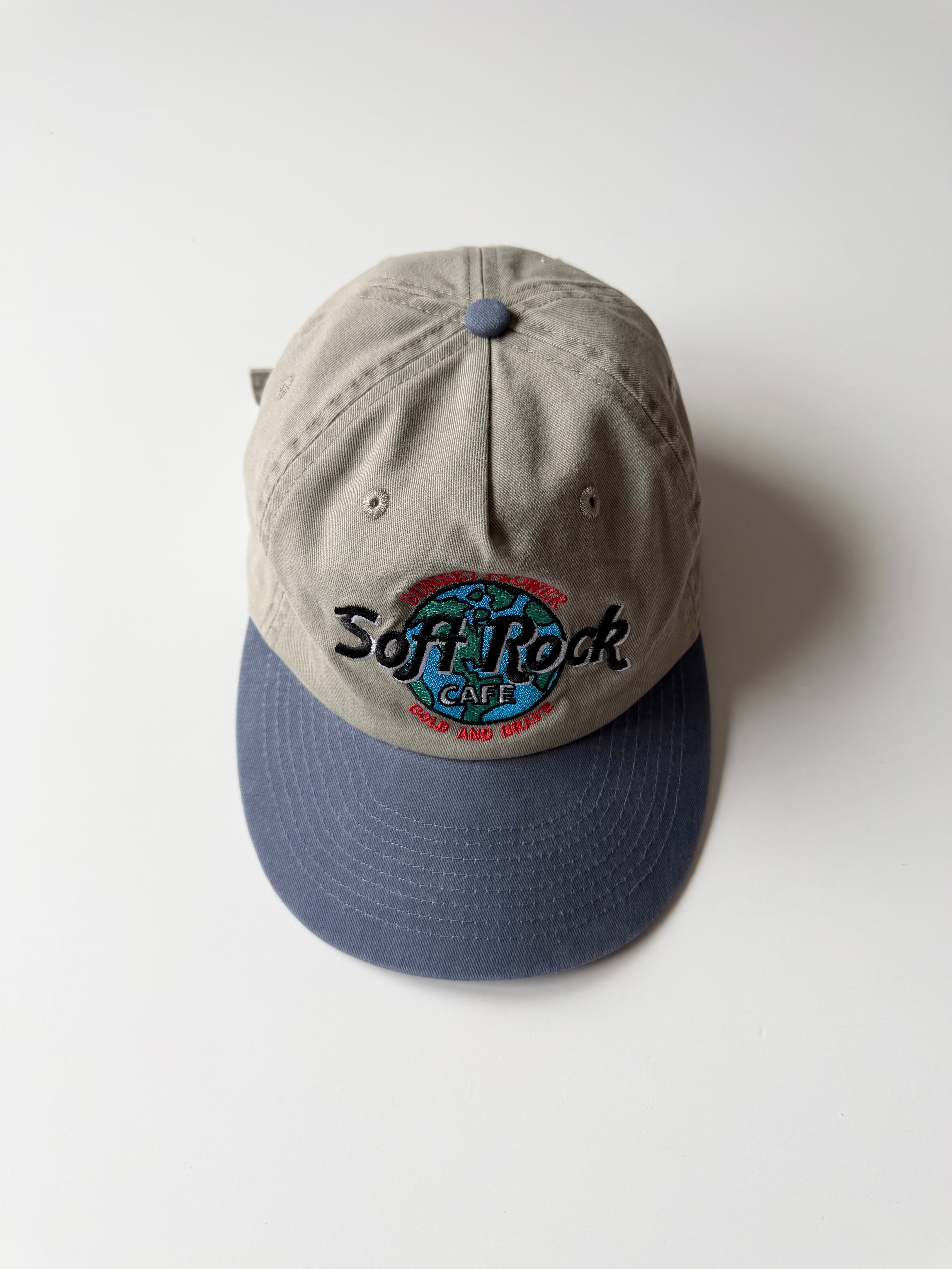 Soft Rock CAP(グレー×ブルー)  4357