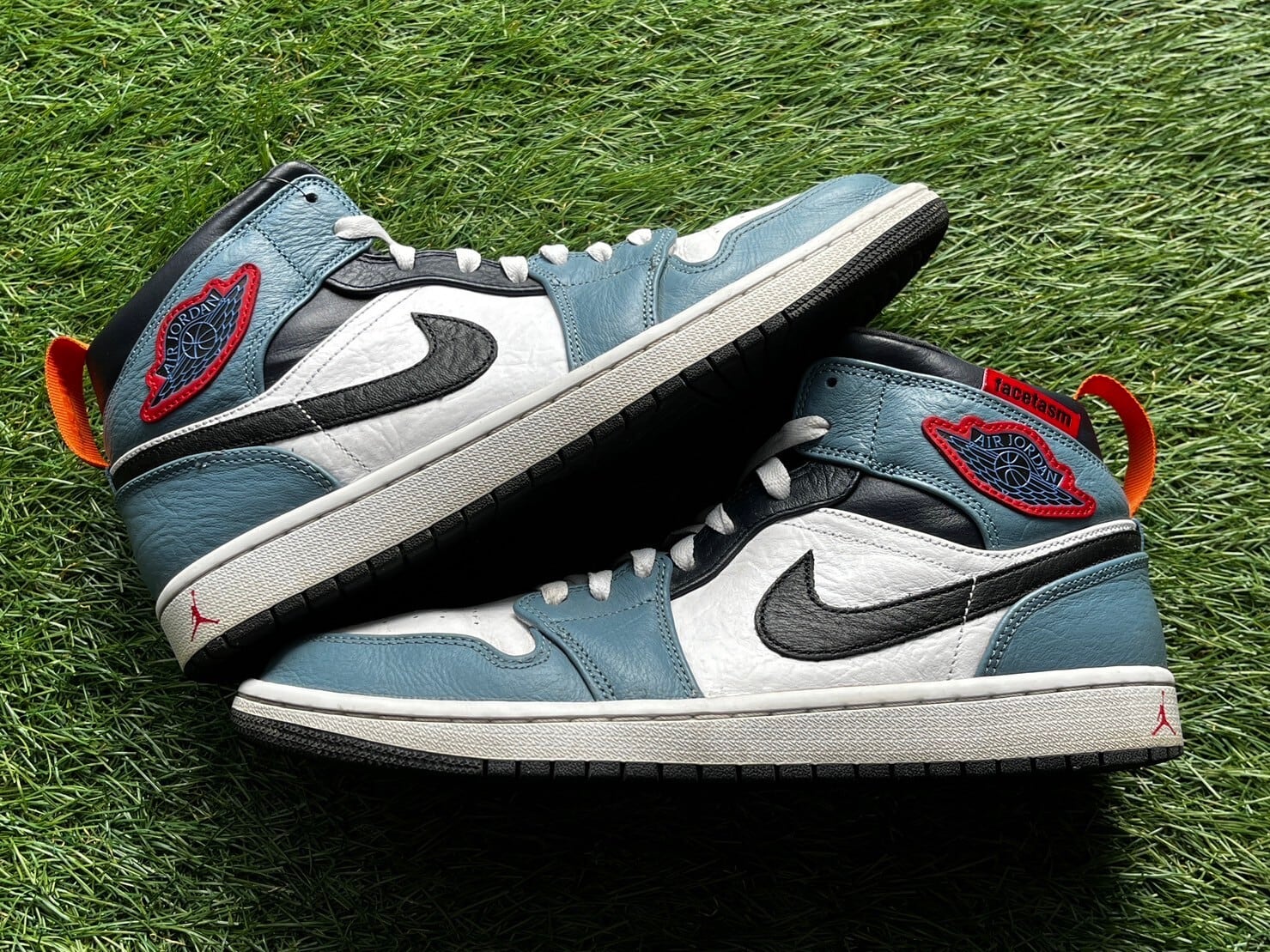NIKE × FACETASM AIR JORDAN 1 MID SE FRLS APLA CU2802-100 28.5cm 