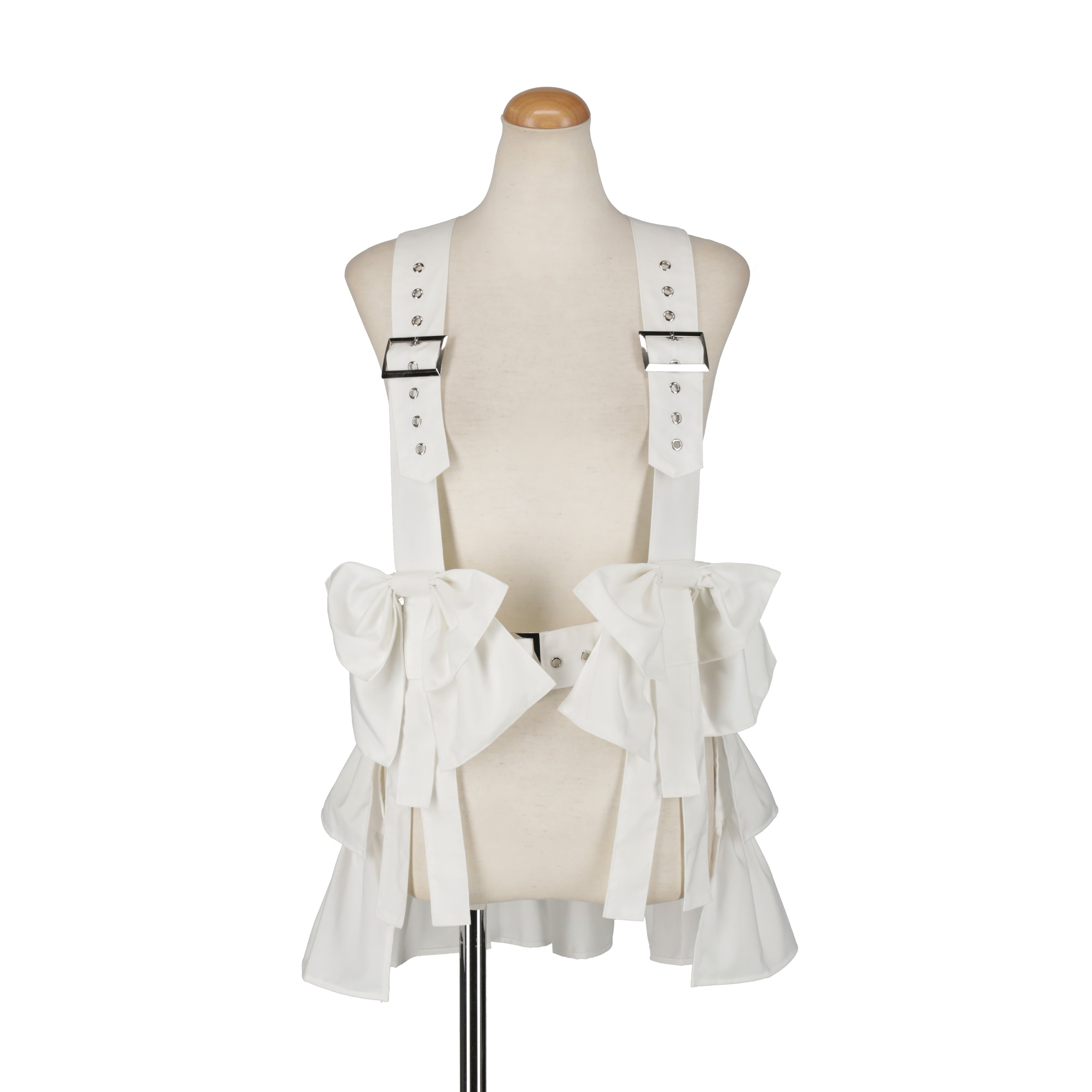 リボンハーネス　WHITE