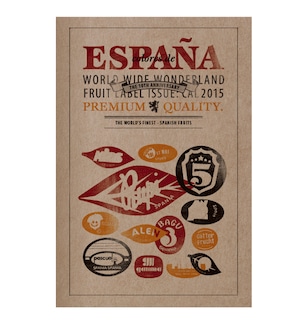 Colores de ESPANA　スペインの色彩｜FRUIT LABELS ISSUE: CAL 2015