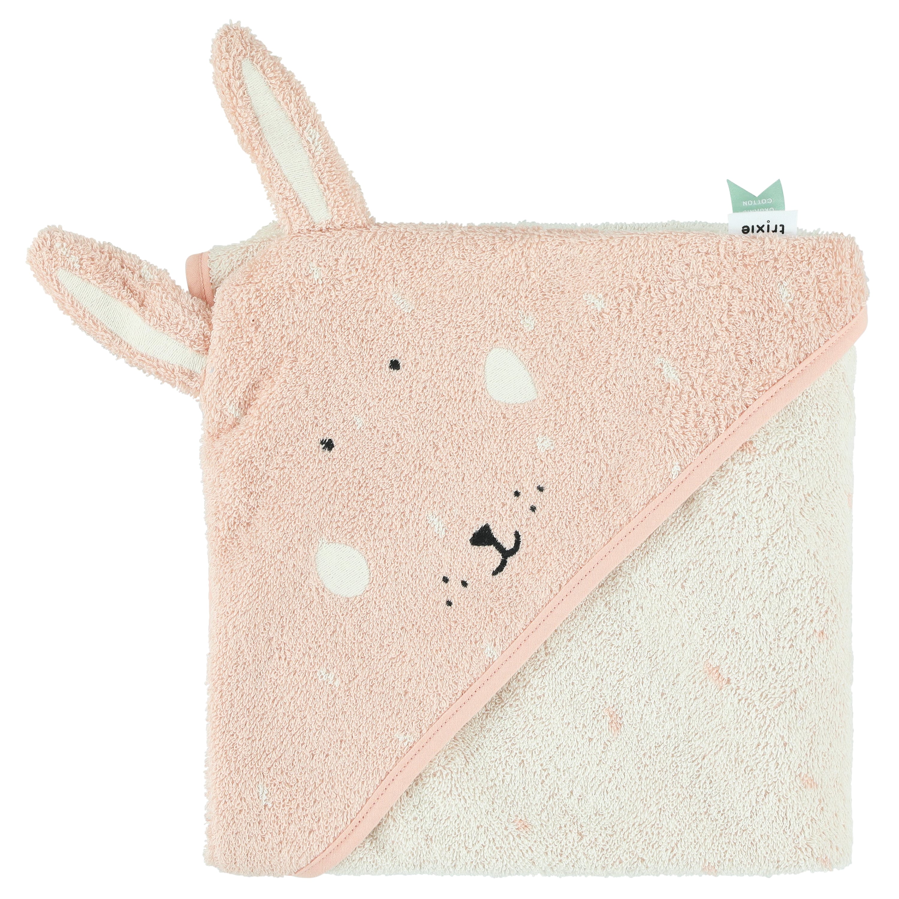 trixie baby トリクシーベビー｜Hooded Towel Mrs. Rabbit うさぎ フード付きタオル アニマル Kids＆Baby  Primii