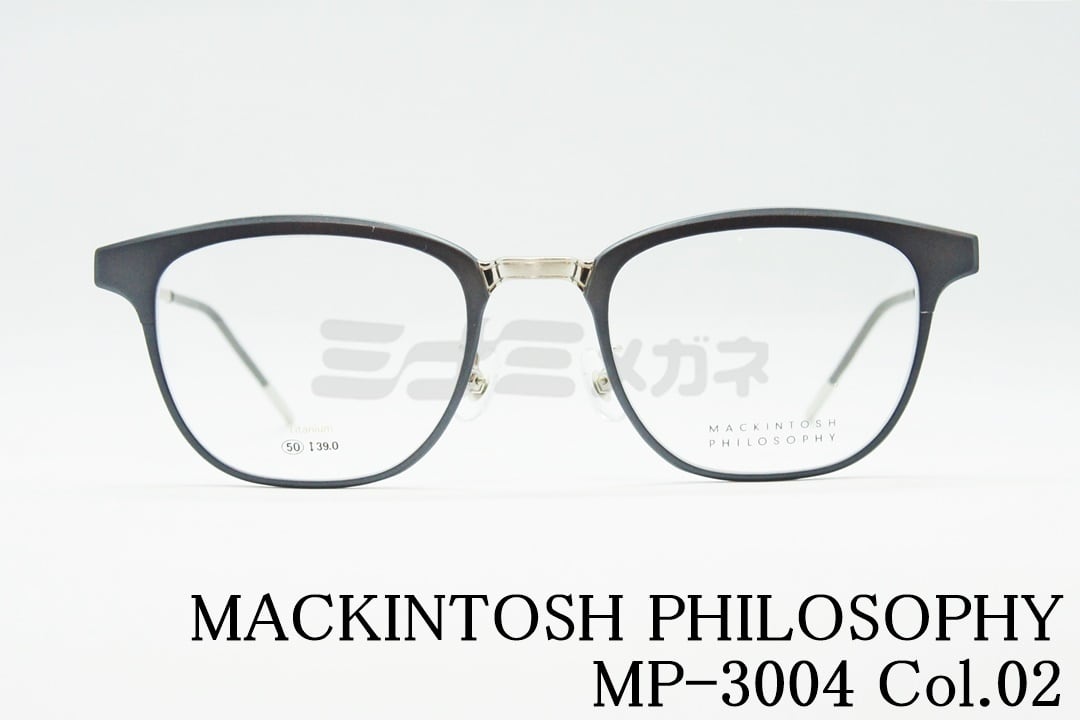 MACKINTOSH PHILOSOPHY 単式 跳ね上げ メガネ MP-3004 Col.02 MACKINTOSH PHILOSOPHY 単式 跳ね上げ メガネ MP-3004 Col.02