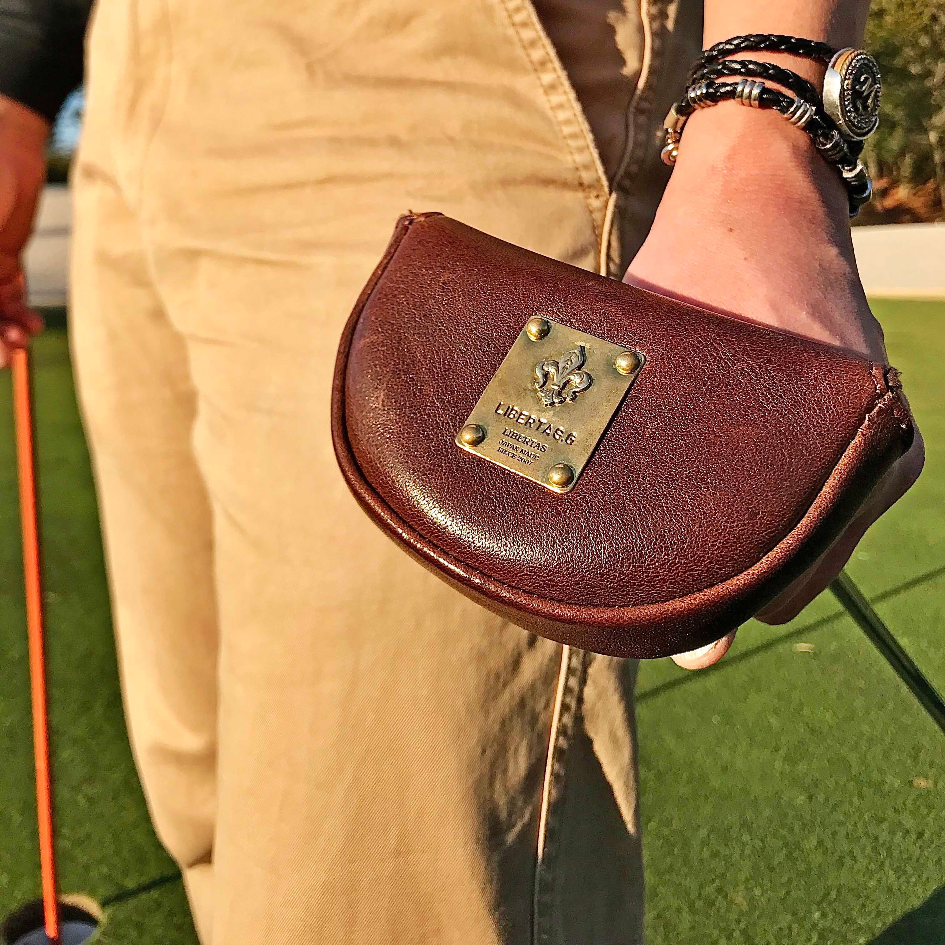 Leather Putter Cover “Mallet” (ゴルフ / ヘッドカバー / パター